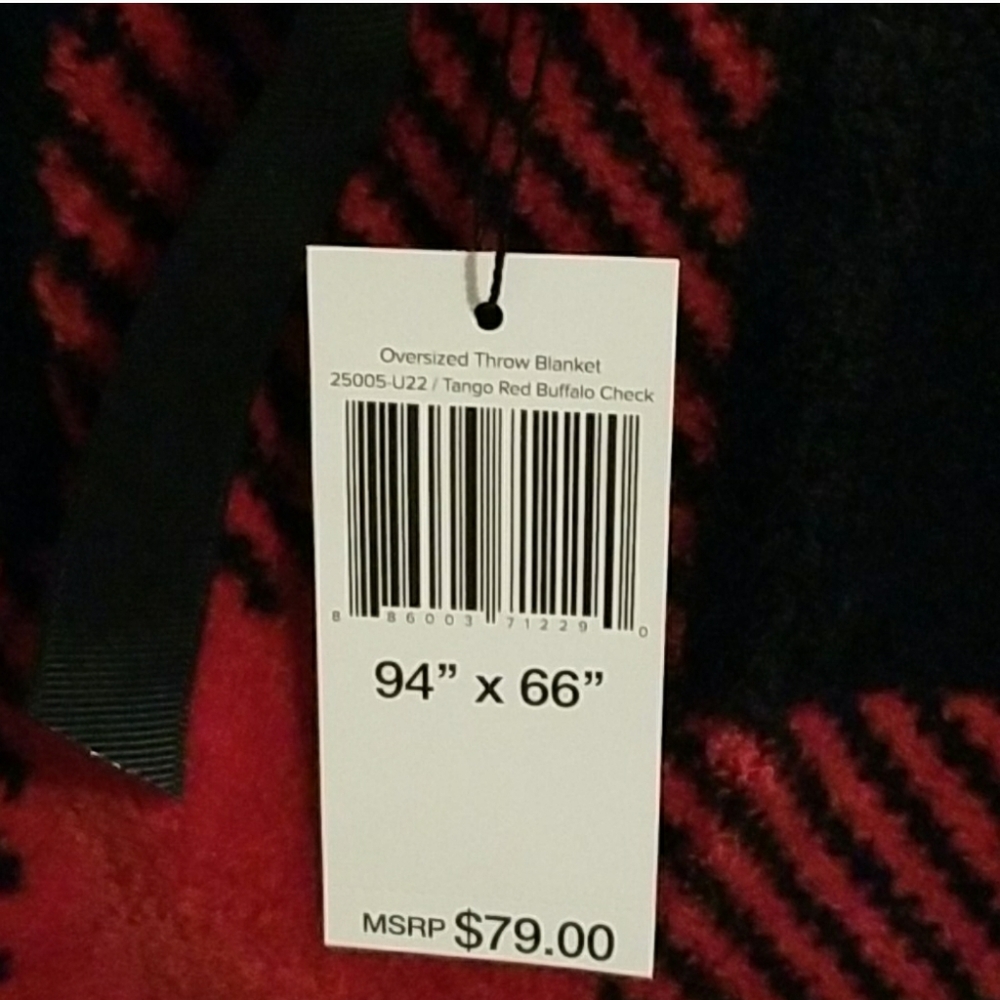 Vera Bradley Oversized Throw Blanket - Picture 2 of 3